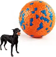 Balls Toy for Aggressive Chewers, Indestructible Bouncy Ball, Lightweight & Floating, Durable Chew Ball for Large & Medium Dogs to Fetch and Play