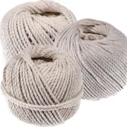 100% All-Natural Cotton Macrame Cord - Mason Twine - Many Size & Length Options