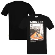Ayrton Senna Legacy F1 Monaco Circuit Graphic T-Shirt - Unisex