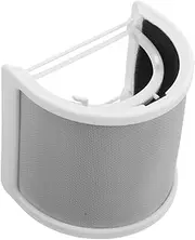 SUPVOX U-shaped Filter Mic Accessories Metal Mesh Mic Windscreen Handheld Microphone Shield Cover for Recording