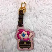 Louis Vuitton Vivienne Charm Funfair Bag Tag & Key Holder Monogram Authentic LV