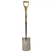 Unbranded Shovel 41" Corrosion Resistant+D-Grip+Long Wood Handle+Multi-riveted