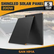 San Hima 200W Solar Panel Kit Mono Shingled Fixed Power Camping Battery Charging