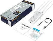Wavlink AC1200 High Power Gigabit WIFI Range Extender, Dual Band Repeater 2.4GHz 300Mbps 5GHz 867Mbps Wireless Signal Amplifier Booster, Support WPS Repeater AP and wireless Router Modes 3-IN-1