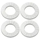 4 Pcs 18.9 x 34.5mm ID*OD Wedge Locking Vibration Resistant Washer for M18 Bolt