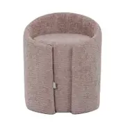 Emiken Chenille Ottoman Stool