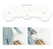 YHK Sliding Transfer Board, Non-Slip Hangable Sliding Board, up to 440 lbs White