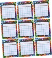 HAPINARY 50pcs Teaching Incentive Card Behavior Chart for Star Chart Teacher Must Haves Teacher Incentive Chart Star Incentive Classroom Reward System Classroom Chart