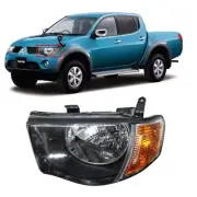 For Mitsubishi Triton L200 2005 - 2010 Front Left Headlight Lamp NEW