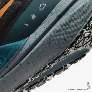 Nike 男鞋 慢跑鞋 防潑水 Winflo 9 Shield 黑藍綠 DM1106-002