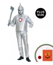 Plus Size Tin Man Costume – Official Wizard of Oz Outfit for Adults Size 3X New
