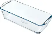 Pyrex Classic Bake and Enjoy Glass Loaf Dish 28cm 1.5 Litre Transparent (Pack of 2)