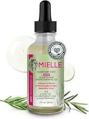 Mielle Rosemary Mint Light Scalp & Hair Strengthening Oil, Biotin Infused, 59 mL