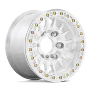 17x9 KMC KM445 Impact Raw Machined FORGED BEADLOCK Wheel 6x5.5 (0mm)