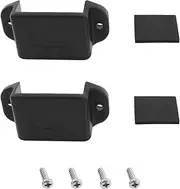EMSea 2PCS Walkie Talkies Belt Clip Holder Compatible with Baofeng UV-5R Compatible with Quansheng UV-K5 Compatible with Kenwood Compatible with BJT40 5.95x3x4cm Black