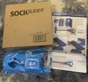 Sock Slider Easy on off Sock Aid Kit Shoe Horn Pain Free No Bending Stretching