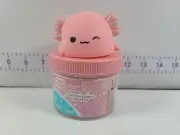Squishmallows Original Archie The Axolotl Pink Cotton Candy Scented Cloud Slime