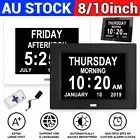 Digital Calendar Clock Memory Loss Elderly Seniors Dementia Date Day Week OZ