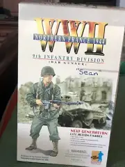 Dragon Action Figure 70024 - 1/6 WWII Northern France American Sean Bar Gunner