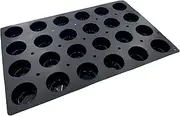 MOUL Flex PRO Tray, 24 Muffins Round Molds, Tray 23.75" x 15.75"