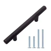 AMAZON BASICS 15.24cm Diameter Euro Bar Cabinet Handle, Oil Rubbed Bronze