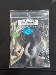 CUSTOM HAND TIED BAITHOLDER HI-LO RIGS WITH 50LB LEADER & GAMAKATSU HOOKS