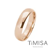 在飛比找Yahoo奇摩購物中心優惠-TiMISA《簡單生活》純鈦戒指 (玫瑰金)