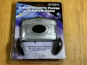 Jensen SCR-60 Portable Stereo Cassette Tape Player AM/FM Radio - Factory Sealed