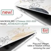 MacBook Pro 13 inch Case 2022 2021 2020-2016 A2338 M2/M1 A2251 Compatible with M