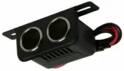 12 Volt DC Under Dash Accessories Cigarette Dual Socket