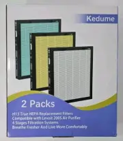 Levoit Replacement Filter Vital 200S-P Air Purifier Kedume NEW H13 HEPA 200s 2pc