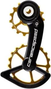 CeramicSpeed OSPW For SRAM Red/Force AXS/2020 11 Spd eTap w/ Orbit Clutch - Gold