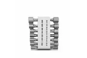 14PCS Power Nut Driver Drill Bit Set SAE Metric Socket Wrench Screw 1/4''Hex Shank