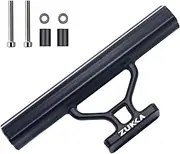 Bike Handlebar Extender Double Handlebar Extension Bracket Integrated Molding Aluminum Alloy - Double Screw Fixations Bicycle Space Extension Mount