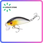 鯉魚 CRANKBAIT MINNOW LURE 50 毫米 LD07 灰鯉魚魚餌