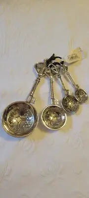 Ganz 4 Piece Faith Silver Measuring Spoons