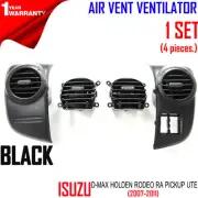 FOR ISUZU D-MAX HOLDEN RODEO PICKUP UTE 2007-2011 SET 4 PCS AIR VENT VENTILATOR
