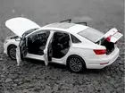 1/18 VW SAGITAR long-Wheelbase 2019 White Diecast Car Model Toy