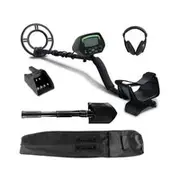 Weisshorn Black Deep Sensitive Metal Detector with LCD Screen & Headphones