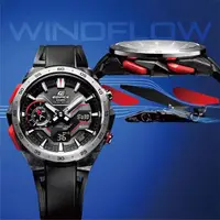 在飛比找momo購物網優惠-【CASIO 卡西歐】EDIFICE 方程式賽車藍芽手錶(E