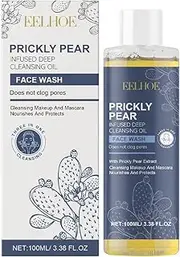 Prickly Pear Deep Cleansing And Makeup Removing Oil, 100 Ml, Is A Lightweight Oil That Gives The Skin A Silky Feel, Protects Against Environmental Damage And Slows Down Skin Aging