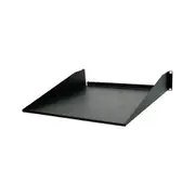 2U 2RU 19in x 457mm (18in) Solid Cantilever Steel Shelf For Rack Server Cabinet