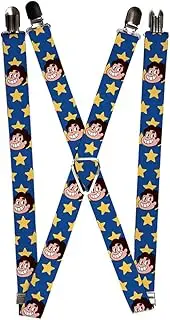 [Buckle-Down] Unisex-Adult's Suspender-Steven Universe, Multicolor, One Size