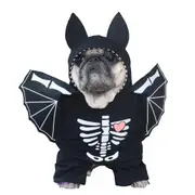 Funny Halloween Dog Bat Costume