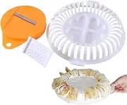 Microwave Potato Chip Maker - Potato Vegetable Fruit Chip Maker - Homemade Fat Potato Chips, Vegetable Fruit Slicer Plate Crisp Chip Maker Baking Pan Seta-au