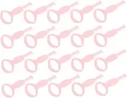 TOVINANNA Mascara Shield Applicator Eyelash Brush Curler Makeup Tool 20pcs Kit Skin Safe Easy Application for Professionals Random Color