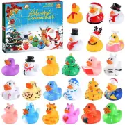 2024 Christmas Advent Calendar Duck Toys Countdown Calendar 24 Pcs Gift for Kids