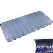 Battery Organizer, AAA Battery Box, Battery Organizer Storage Case, Portable Organizer Storage Holder Case Container Carrying With Lid For Home