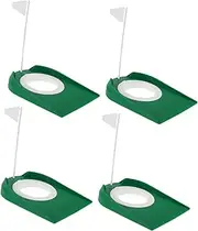 INOOMP Enhance Your Game Golf Putting Trainer Cups Flags Perfect for Home or Office