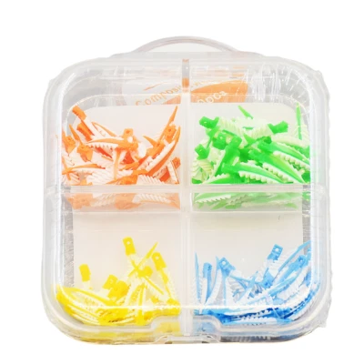 100 Pcs/Box Dental Composite Matrix Bands Ring Sectional Matrice Clamp Palodent